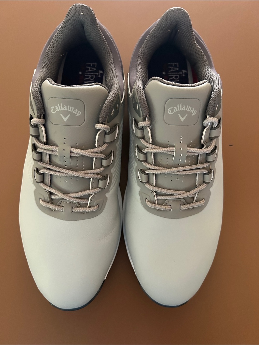 Callaway Men's Coronado V4 Golf Shoes in Grey/Charcoal. Men’s 11.5 2E